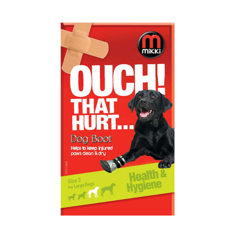 Mikki Dog Boot Size 3
