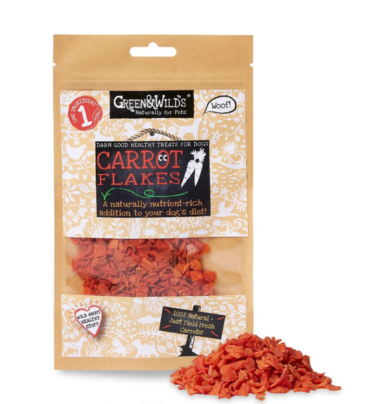Green & Wild's Carrot Flakes 50g