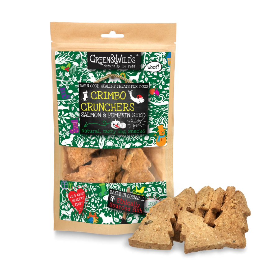 Green & Wild's Crimbo Crunchers Salmon & Pumpkin Seeds