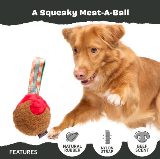 BARK A Squeaky Meat-A-Ball