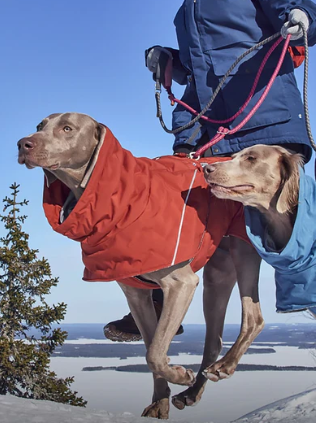 Hurtta Adjustable Rope Leash Beetroot 120-180cm