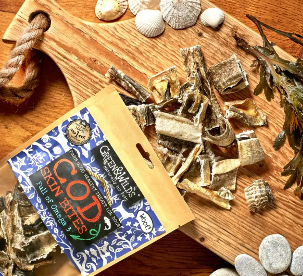 Green & Wilds Cod Skin Bites