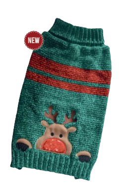 James & Steel Peekaboo Rudolf Jumper Medium