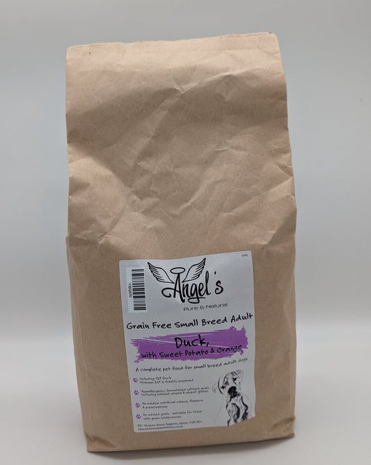 Angels Grain Free Small Breed Adult Duck with Sweet Potato & Orange