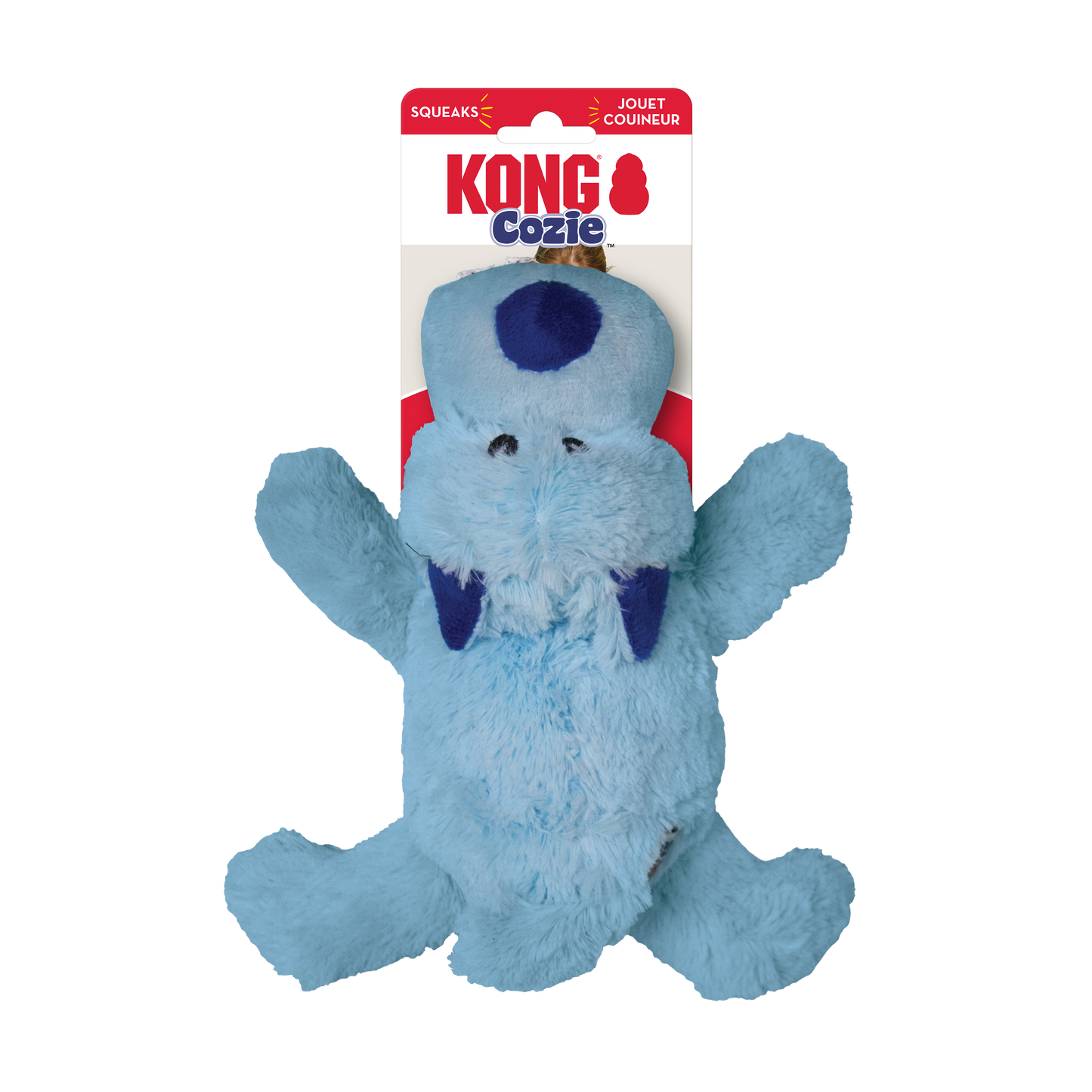 KONG Cozie Dog Pastel Assorted Colours