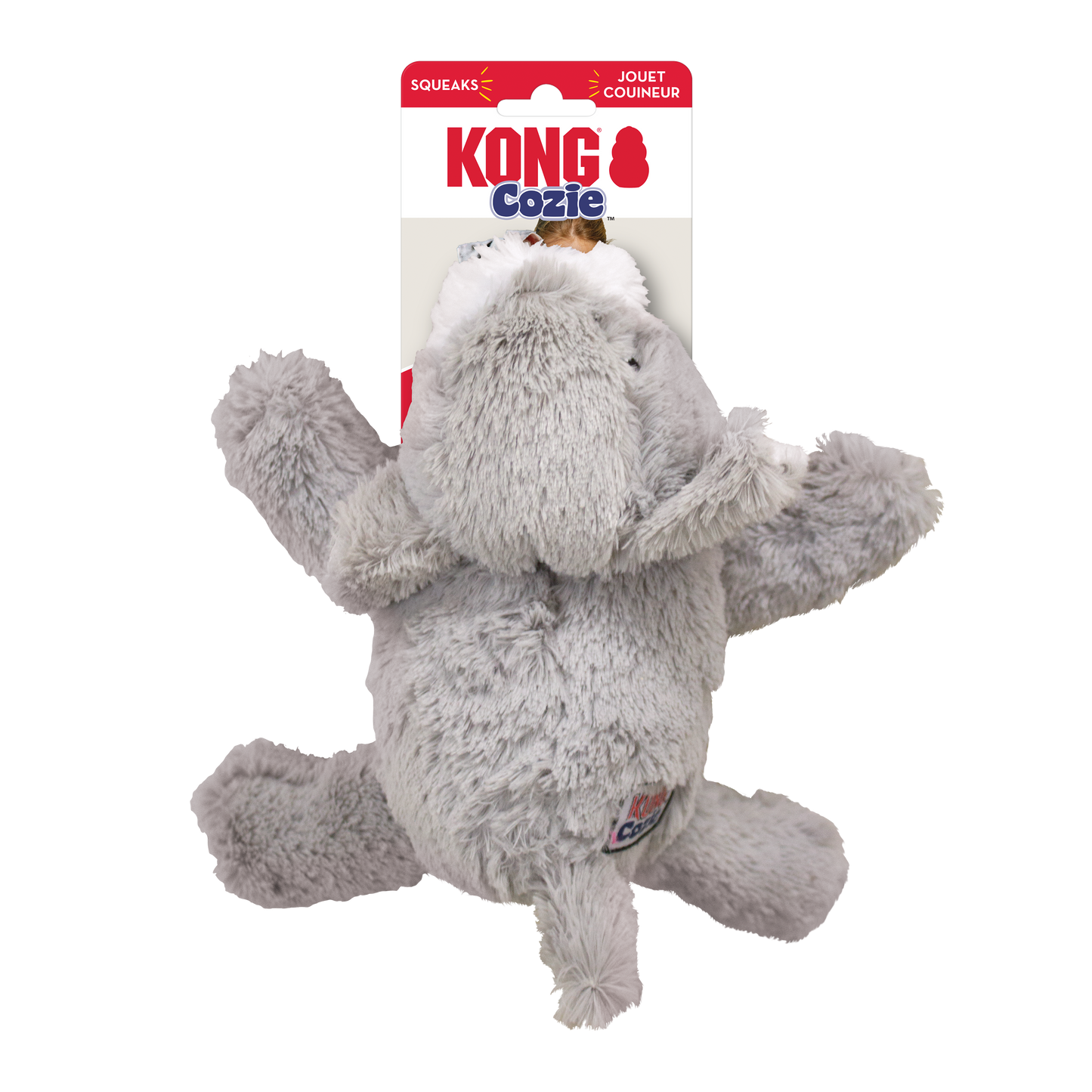 KONG Cozie Dog Pastel Assorted Colours