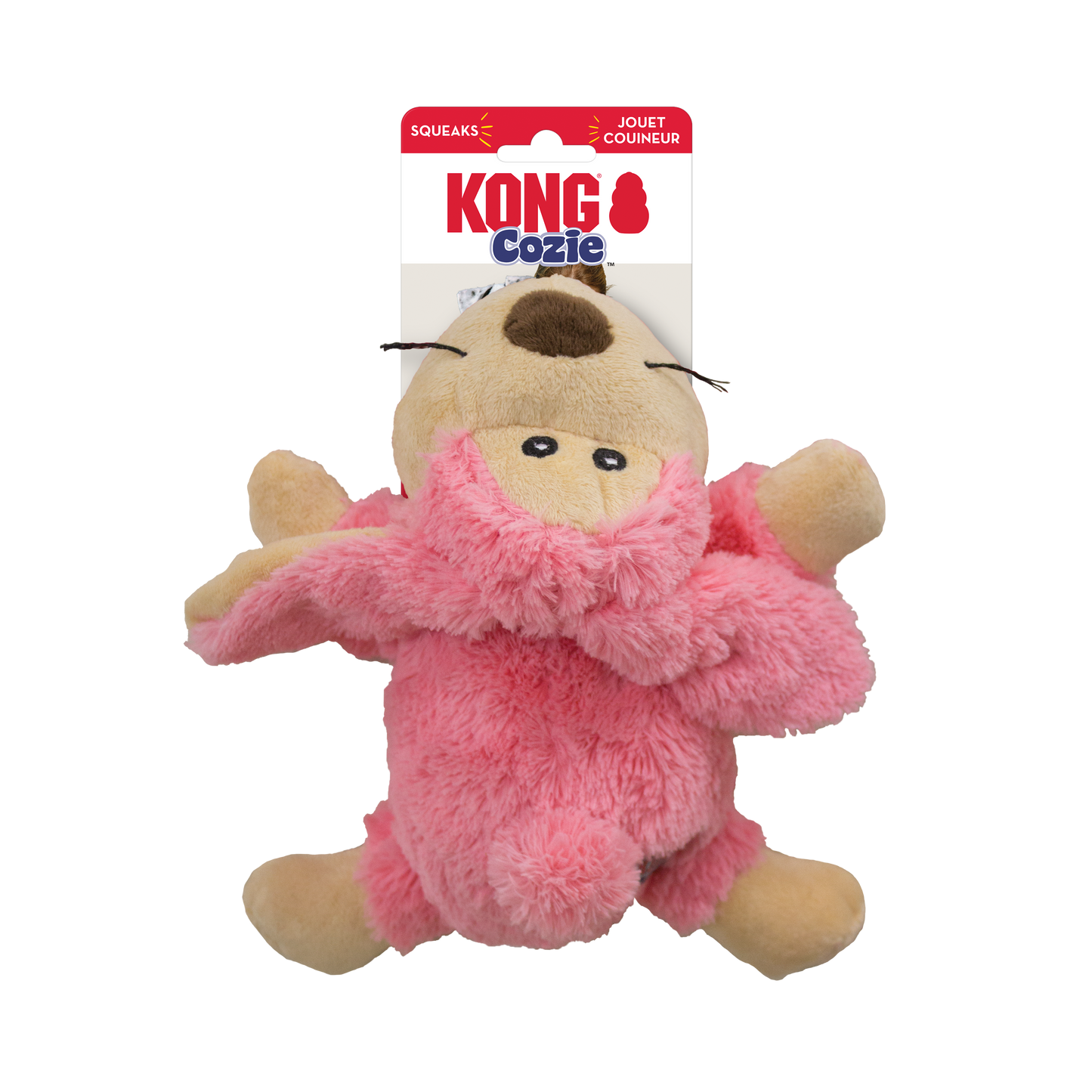 KONG Cozie Dog Pastel Assorted Colours