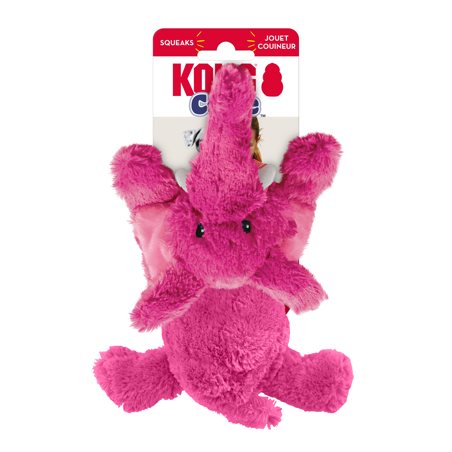 KONG Cozie Brights Small Assorted Colours