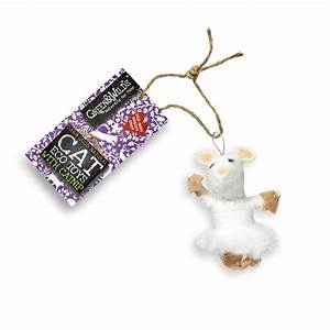 Green & Wild's Natalia Mouse Cat Toy with Catnip