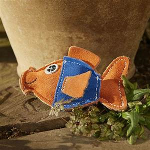 Green & Wild's Goldie the Goldfish Eco Dog Toy