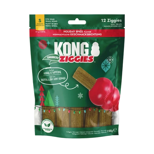 KONG Ziggies Enhanced Holiday Spice Small 198g