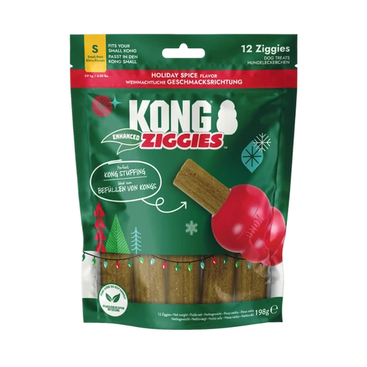 KONG Ziggies Enhanced Holiday Spice Small 198g