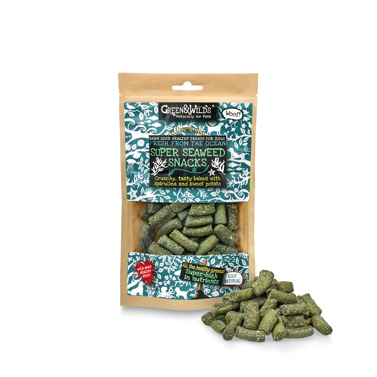 Green & Wild's Super Seaweed Snacks 130g