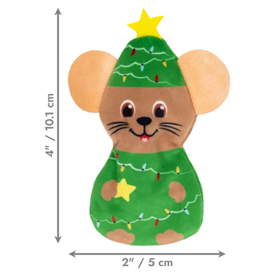 KONG Holiday Refillables Mouse