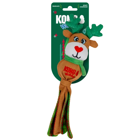KONG Holiday Wubba Assorted Small