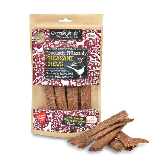 Green & Wild's Pleasantly Pheasanty Pheasant Chews