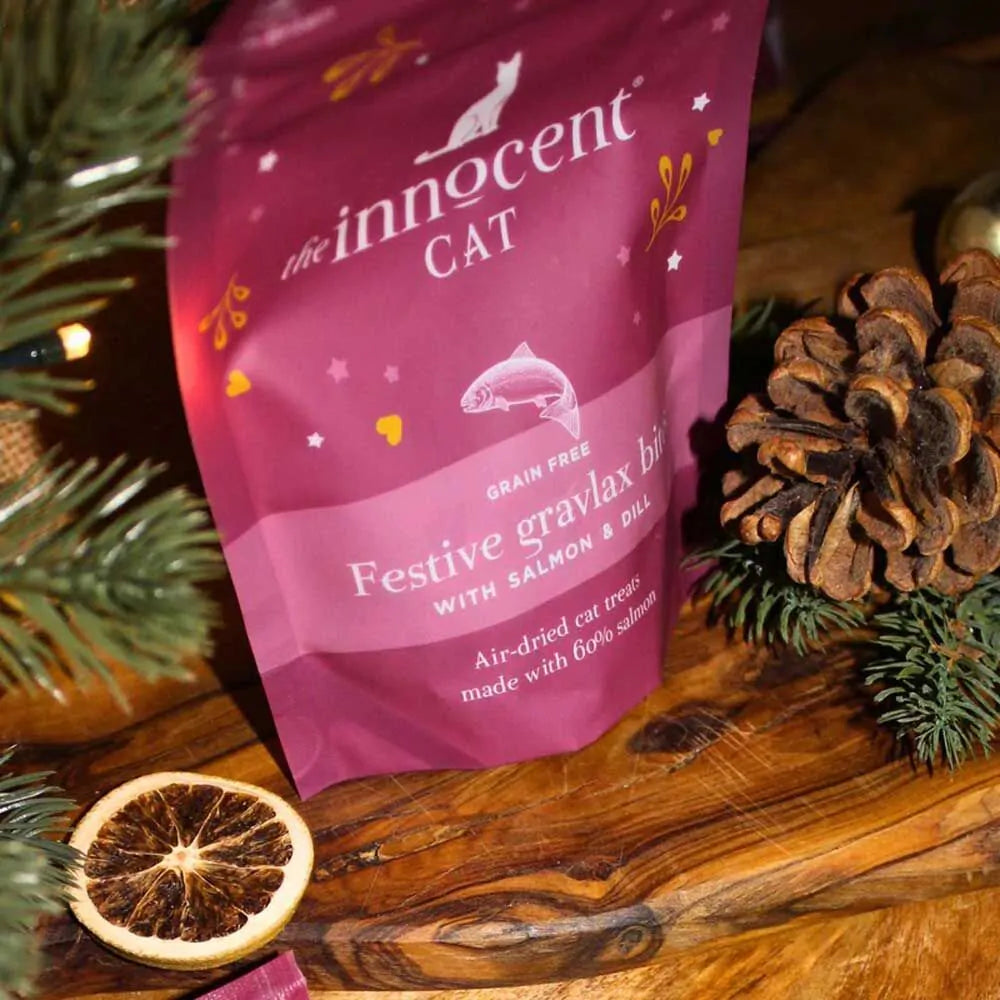Innocent Cat Festive Gravlax Bites With Salmon & Dill 70g