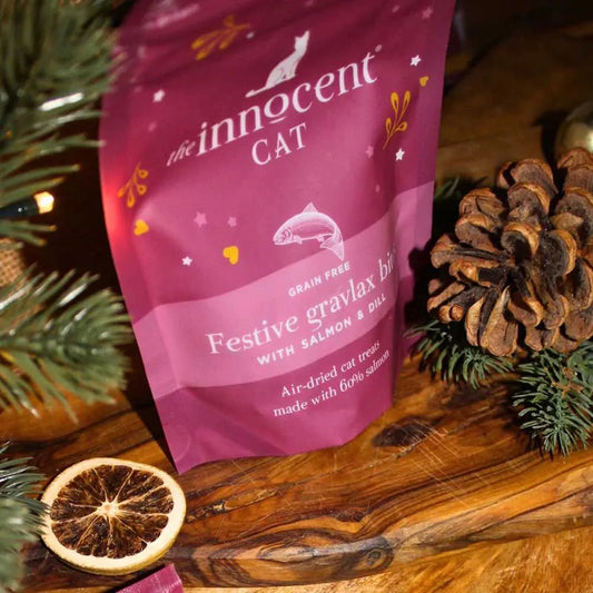 Innocent Cat Festive Gravlax Bites With Salmon & Dill 70g