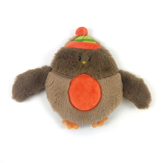Happy Pet Rolo Robin Unstuffed Crinkle Dog Toy