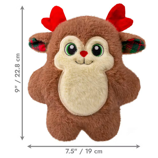 KONG Christmas Snuzzles Reindeer Medium