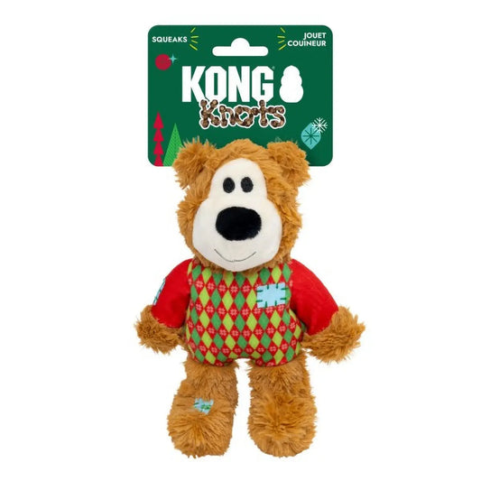 KONG Holiday Wild Knots Bear Small/Medium