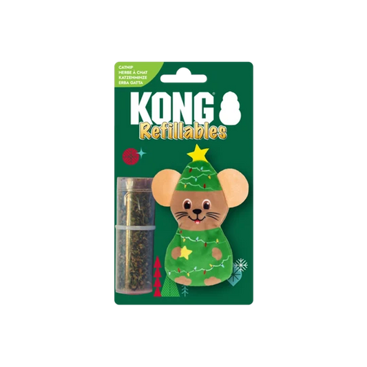 KONG Holiday Refillables Mouse