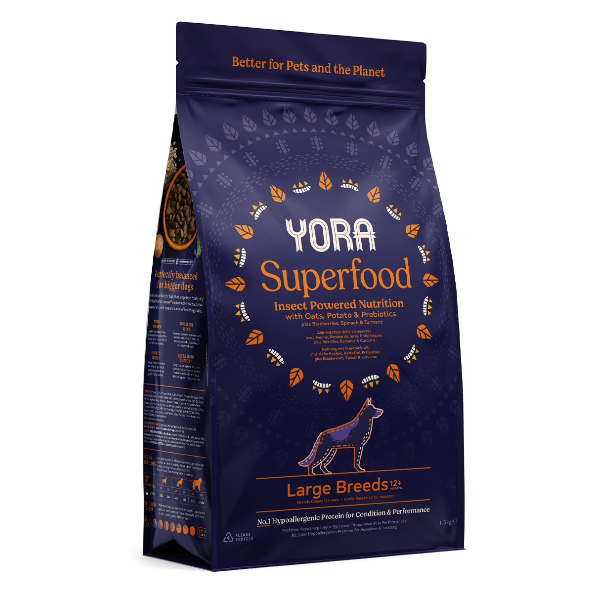 Yora Superfood Insect Large Breed 1.5kg