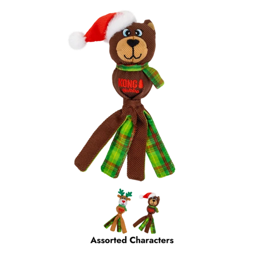 KONG Holiday Wubba Assorted Small